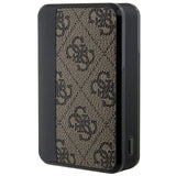 Guess Powerbank 18W GUPB10DP4GEGW 10000mAh brun/brun 4G Læder Metal Logo