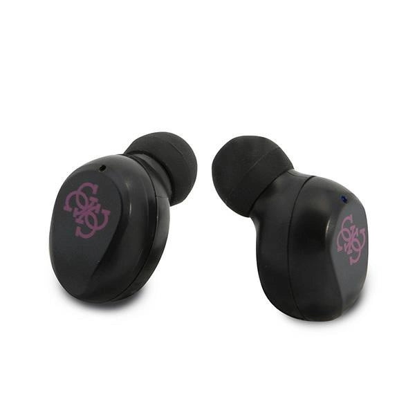 Guess GUTWST31EM TWS Bluetooth hovedtelefoner + magenta docking station