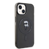 Karl Lagerfeld IML Ikonik MagSafe case for iPhone 15 - black