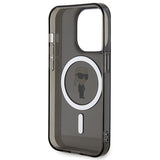 Karl Lagerfeld KLHMP15XHFCKNOK iPhone 15 Pro Max 6.7" black/black hardcase IML Ikonik MagSafe