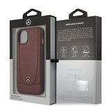 Mercedes MEHCP15SARMRE iPhone 15 6.1" rød/rød hardcase læder Urban Bengale