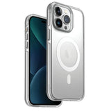 Uniq Calio Magclick Opladningsfoder til iPhone 15 Pro - gennemsigtigt