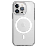 Uniq Calio Magclick Opladningsfoder til iPhone 15 Pro - gennemsigtigt