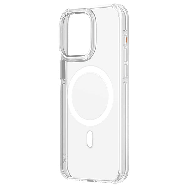 Uniq Calio Magclick Opladningsfoder til iPhone 15 Pro - gennemsigtigt