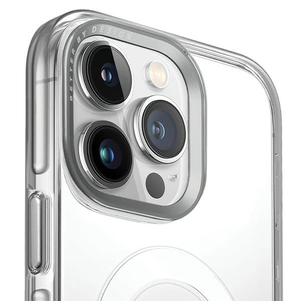 Uniq Calio Magclick Opladningsfoder til iPhone 15 Pro - gennemsigtigt