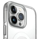Uniq Calio Magclick Opladningsfoder til iPhone 15 Pro - gennemsigtigt