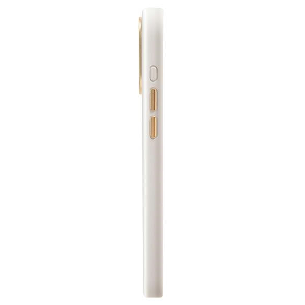 Uniq Coehl Creme Magnetisk opladningsfoder til iPhone 15 Pro - lysgrå