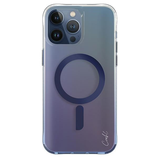 Uniq Coehl Dazze Magnetisk opladningsfoder til iPhone 15 Pro Max - blå