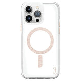 Uniq Coehl Glace Magnetisk opladningsfoder til iPhone 15 Pro - pink og guld