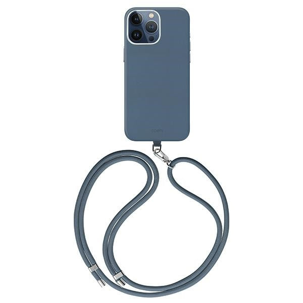 Uniq Coehl Muse Magnetisk opladningsfoder til iPhone 15 Pro Max - blå