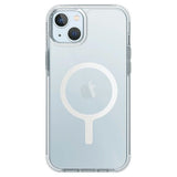 Uniq Combat Magclick opladningsfoder til iPhone 15 Plus - hvid