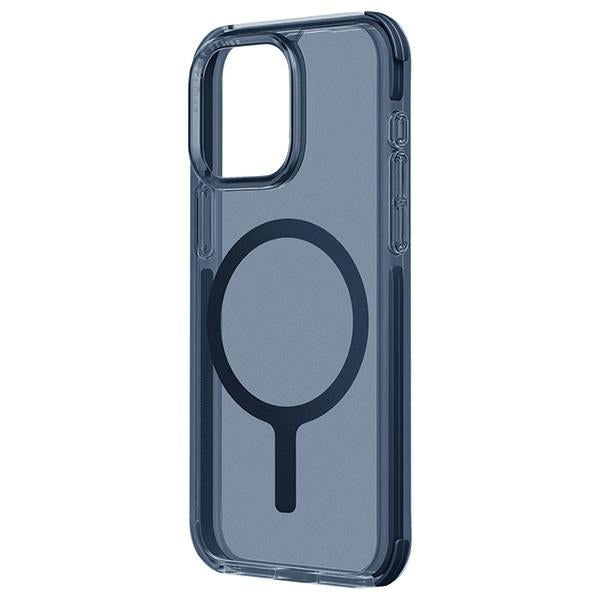 Uniq Combat Magclick opladningsfoder til iPhone 15 Pro - blå