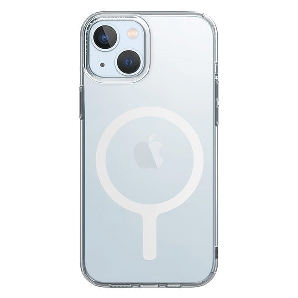 Uniq LifePro Xtreme Magclick opladningsfoder til iPhone 15 Plus - gennemsigtigt