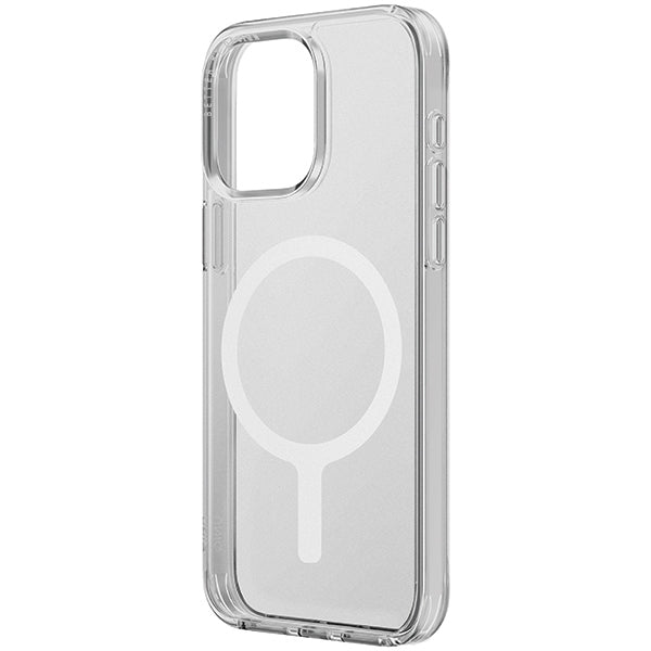 Uniq LifePro Xtreme Magclick Opladningsfoder til iPhone 15 Pro - gennemsigtigt