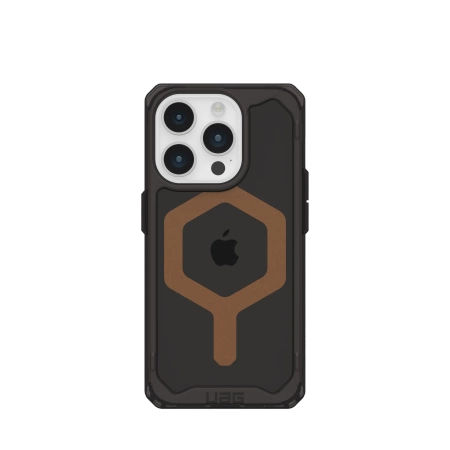 UAG Plyo MagSafe-fodral til iPhone 15 Pro - sort og brun