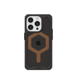 UAG Plyo MagSafe-fodral til iPhone 15 Pro - sort og brun
