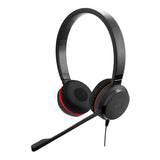 Jabra Evolve 20 SE Headset Ledningsført Kontor/Callcenter USB Type-C / USB Type-A Sort