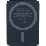 Guess MagSafe Metal Script Induktion Power Bank 15W 5000mAh - sort