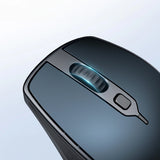 Ugreen MU101 ergonomisk trådløs mus Bluetooth 2,4 GHz - blå