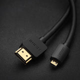 Ugreen HD127 micro HDMI - HDMI 2.0 4K 60Hz kabel 1 m - sort