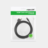 Ugreen HD127 micro HDMI - HDMI 2.0 4K 60Hz kabel 1 m - sort