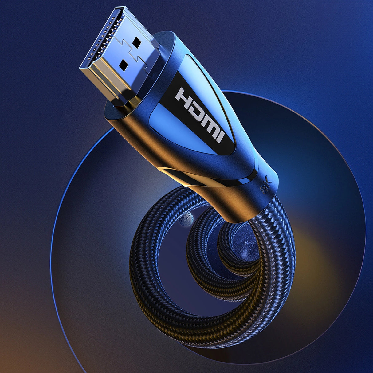Ugreen HD140 80404 HDMI 2.1 / HDMI 2.1 kabel 3m - sort