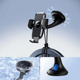 Joyroom JR-ZS259 mekanisk bilholder universel til telefon på cockpit / vindue - sort