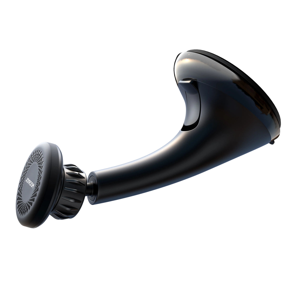 Joyroom JR-ZS356 universel magnetisk bilholder til telefon på cockpittet/vinduet - sort