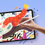 Baseus Smooth Writing 2 Overseas Edition stylus med aktiv spids til iPad med udskiftelig spids - hvid