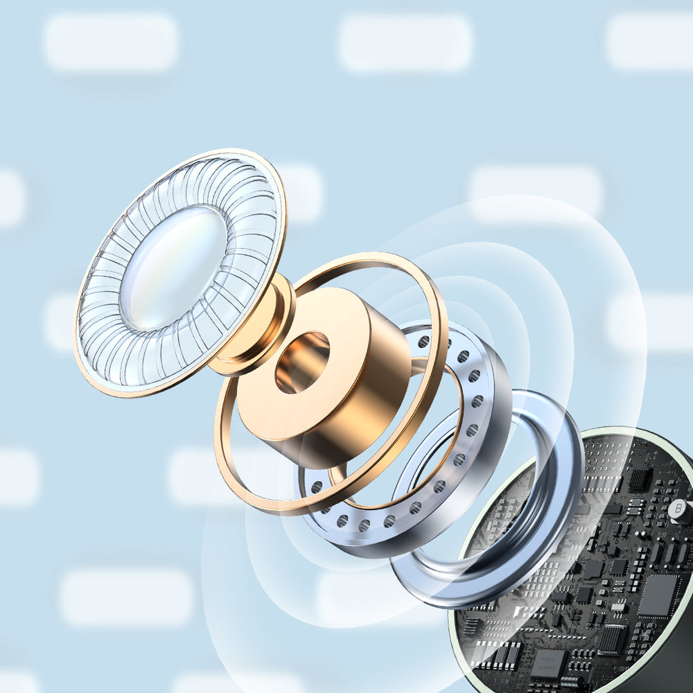 Joyroom JR-EC06 USB-C hovedtelefoner - grå