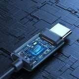 Joyroom JR-EC06 USB-C hovedtelefoner - grå