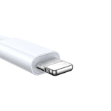 Joyroom S-IW007 3-i-1-kabel USB-A magnetisk oplader - Lightning 1,2 m - hvid