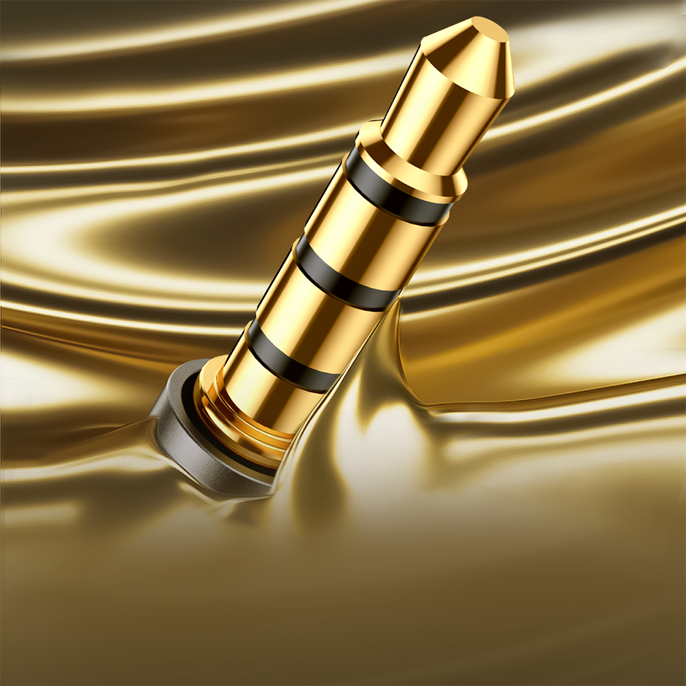 Joyroom stereo lydkabel AUX 3,5 mm mini jack (mand) - mini jack (kvinde) 1,2 m sort (SY-A09)