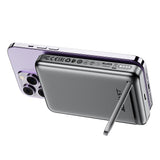 Acefast M6 PD 20W 10000mAh Induktiv Powerbank + Kabel - sort