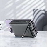 Acefast M6 PD 20W 10000mAh Induktiv Powerbank + Kabel - sort