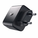 Acefast A57 PD 35W GaN oplader 2 x USB-A + USB-C med 3 porte - sort