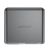 Acefast Z4 PD 218W GaN 3 x USB-C + USB-A multifunktionsadapter med 4 porte - Grå
