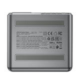 Acefast Z4 PD 218W GaN 3 x USB-C + USB-A multifunktionsadapter med 4 porte - Grå