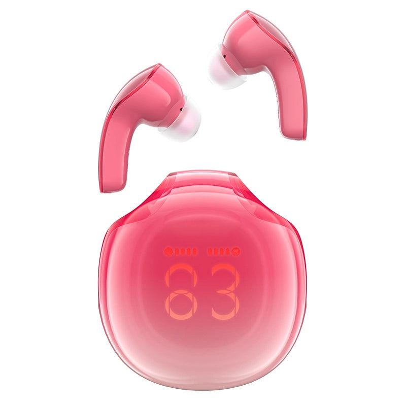 Acefast T9 Bluetooth 5.3 in-ear trådløse hovedtelefoner - rød