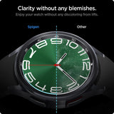 Spigen Glas.tR EZ Fit hærdet glas til Samsung Galaxy Watch 6 Classic (47 mm) - 2 stk.
