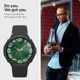 Spigen Glas.tR EZ Fit hærdet glas til Samsung Galaxy Watch 6 Classic (47 mm) - 2 stk.