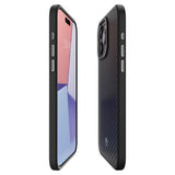 Spigen Enzo Aramid Mag Case med MagSafe til iPhone 15 Pro - Matte Black