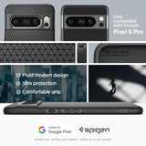 Spigen Liquid Air Case til Google Pixel 8 Pro - Matte sort