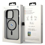 BMW IML Signature MagSafe Case til iPhone 15 Pro - sort