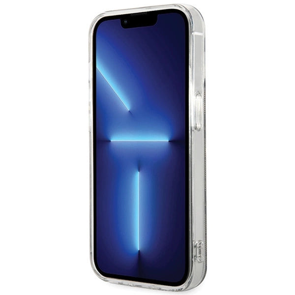 Guess IML 4G MagSafe-fodral til iPhone 15 Pro - brun