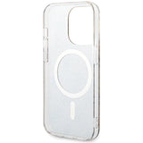 Guess IML 4G MagSafe-fodral til iPhone 15 Pro - brun