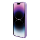 Guess Saffiano MagSafe-fodral til iPhone 15 Plus - lilla