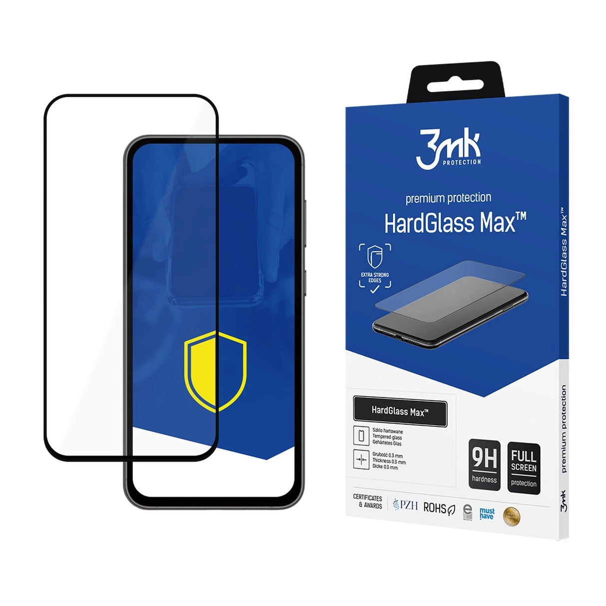 Samsung Galaxy S23 FE - 3mk HardGlass MaxTM