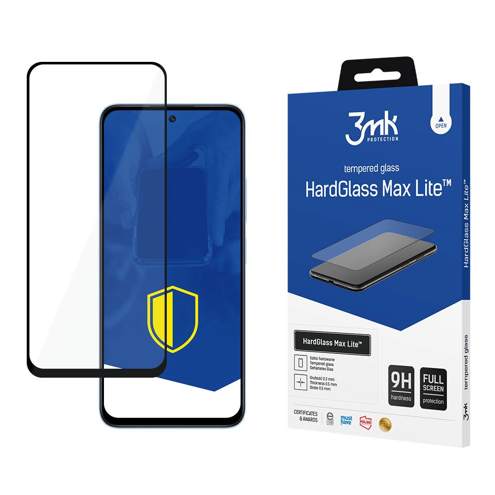 Xiaomi Redmi 12 - 3mk HardGlass Max LiteTM