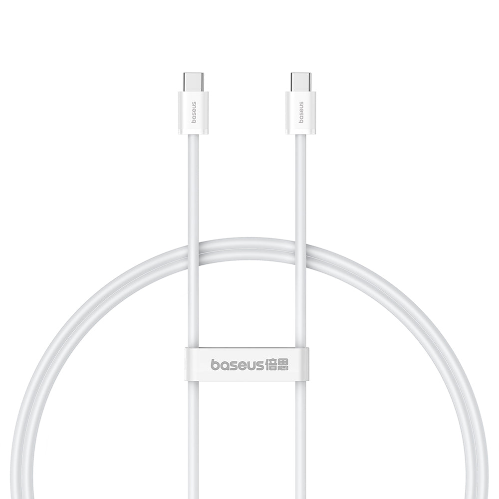 Baseus Superior Series ll USB-C - USB-C 30W 480Mb/s cable 1m - white